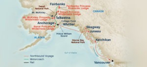 Alaska Tour Map